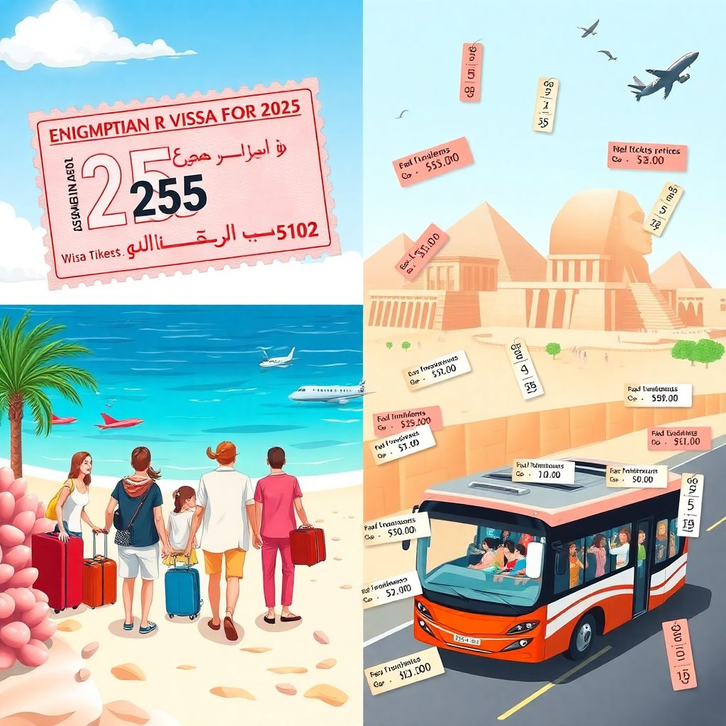 Виза в Египет по старой цене: что меняется в 2025 году и сколько стоят экскурсии