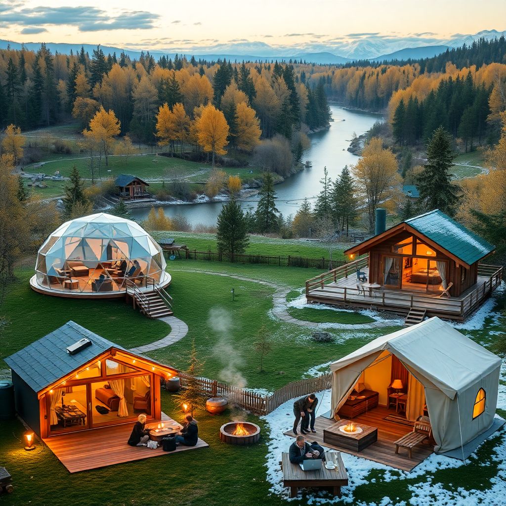 Глэмпинг в России: как рынок вырос вдвое и стал круглогодичным бизнесом