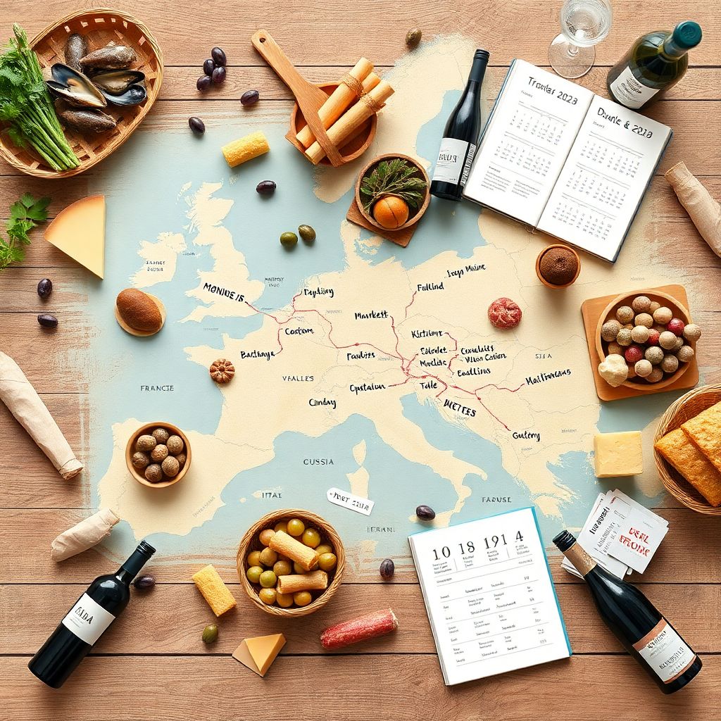 Кулинарные маршруты: как спланировать путешествие вокруг локальной кухни