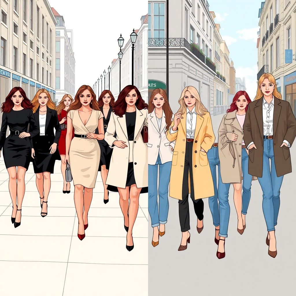 Россиянки и европейские женщины: как по‑разному выглядеть ухоженно и стильно