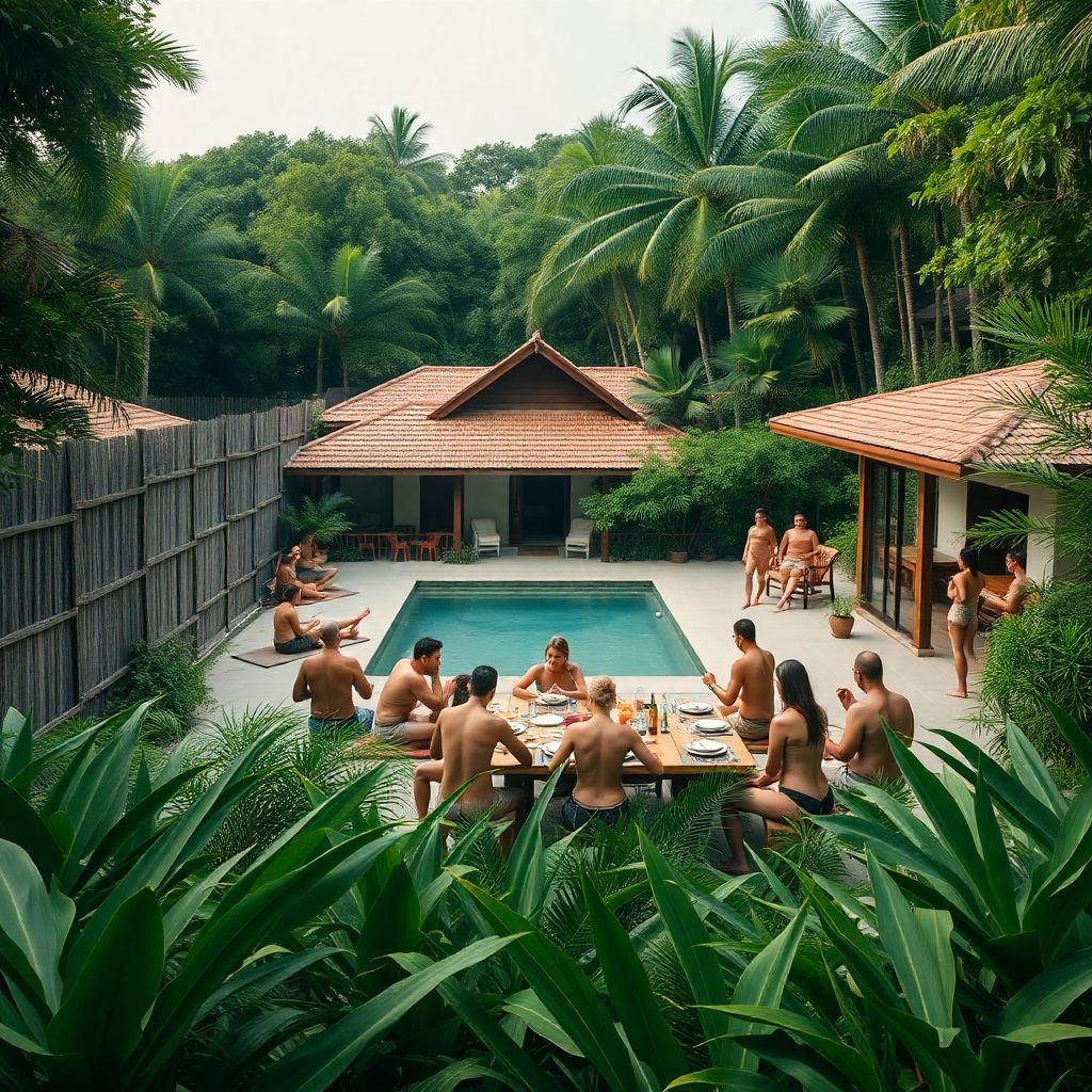 Нудистский курорт в Таиланде: тайный резорт со строгими правилами сообщества