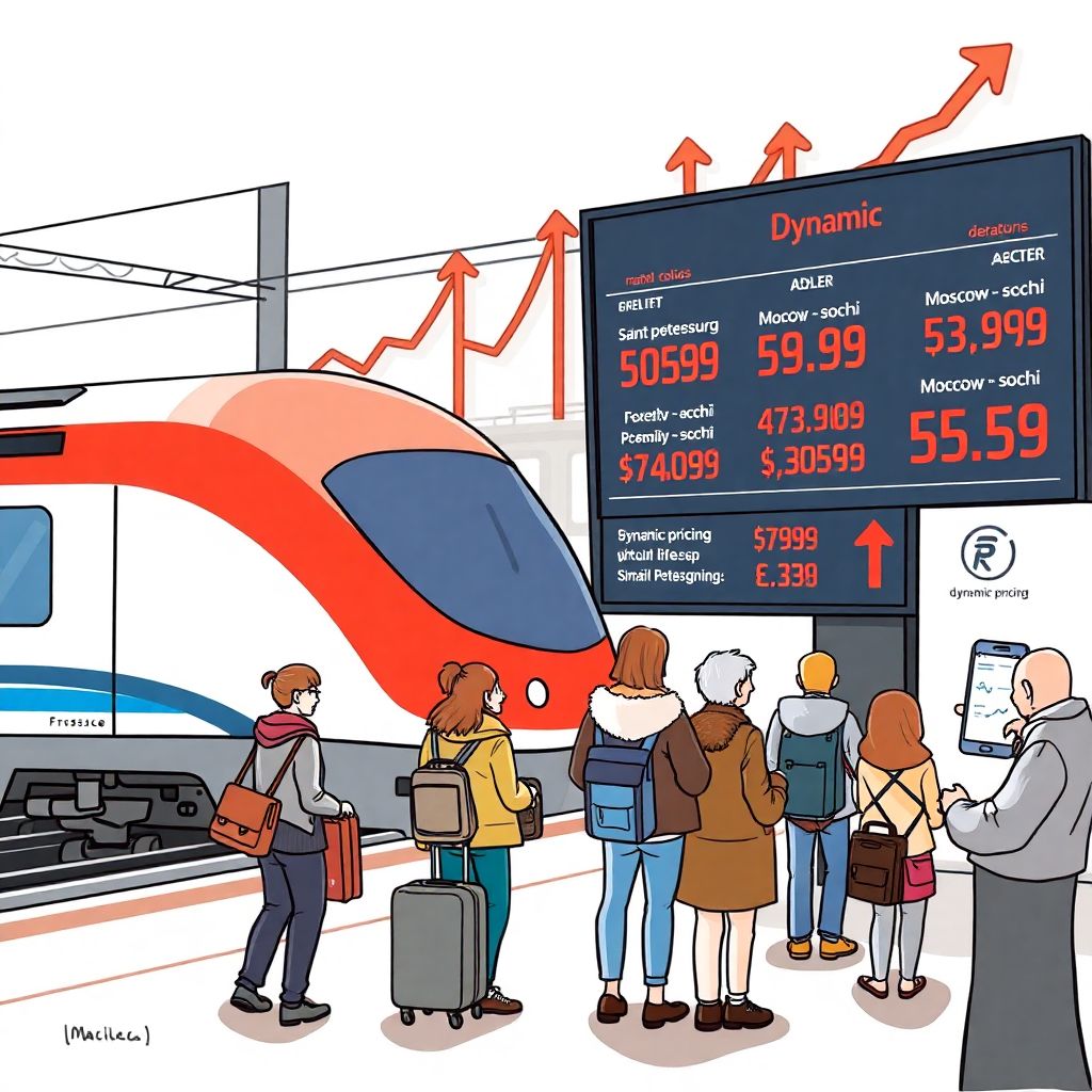 Жд билеты в Сочи на майские праздники: почему так растут цены