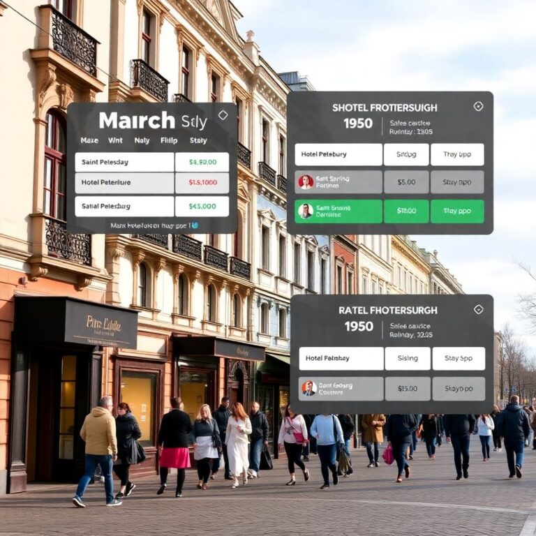 Отели Санкт‑Петербурга на 8 Марта: дефицит недорогих вариантов