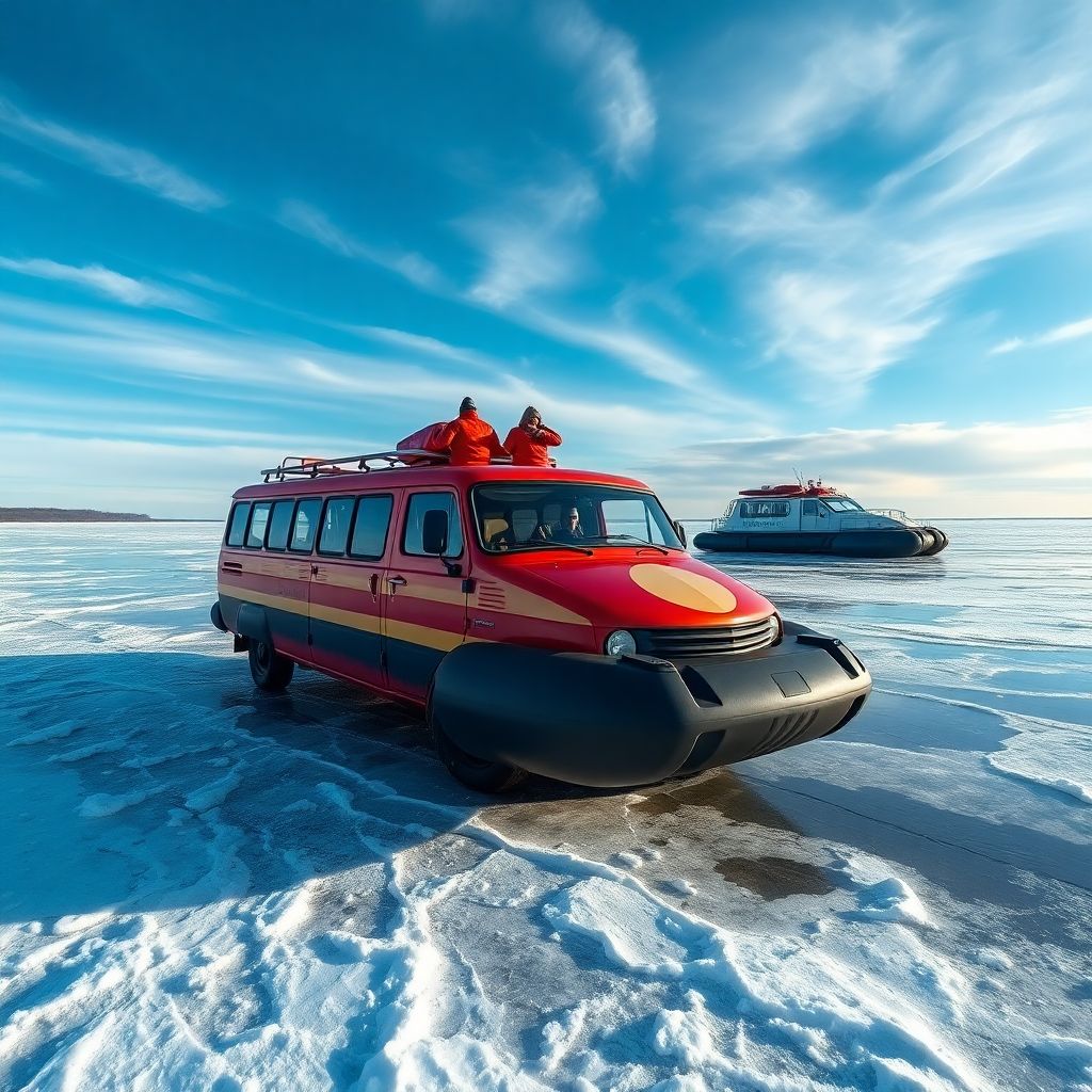 Зимний Байкал: почему туры на хивусах безопаснее поездок на УАЗах по льду