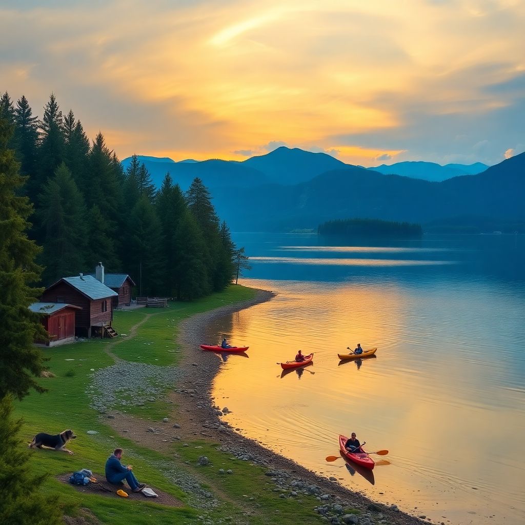 Не только Байкал: озёра России для внутреннего туризма и отдыха