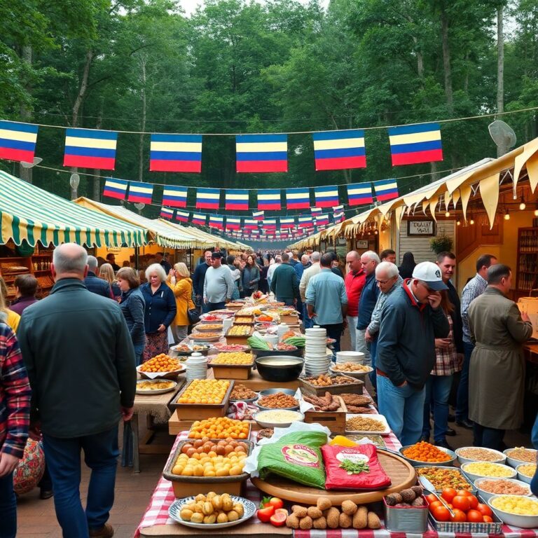 Гастрономический туризм по регионам России: как выбирать фестивали еды и ярмарки