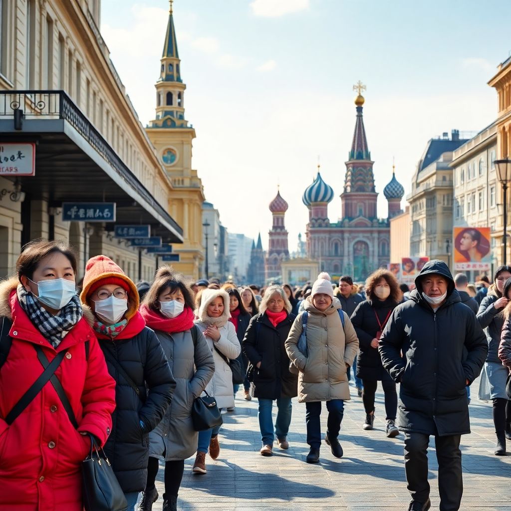 Китайские туристы в России: пуховики летом и правила взаимопонимания